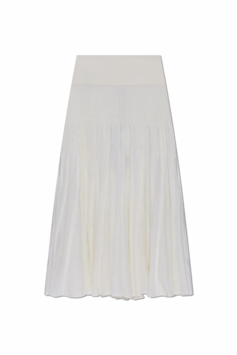 Alaïa WHITE Wool skirt