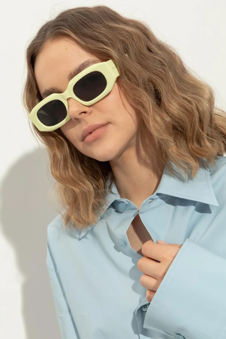 Alaïa YELLOW Sunglasses