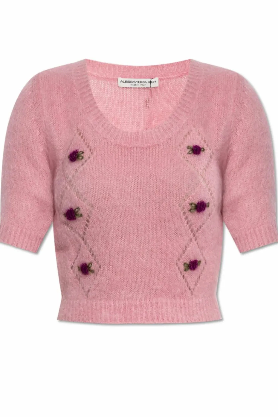Alessandra Rich PINK Short sweater