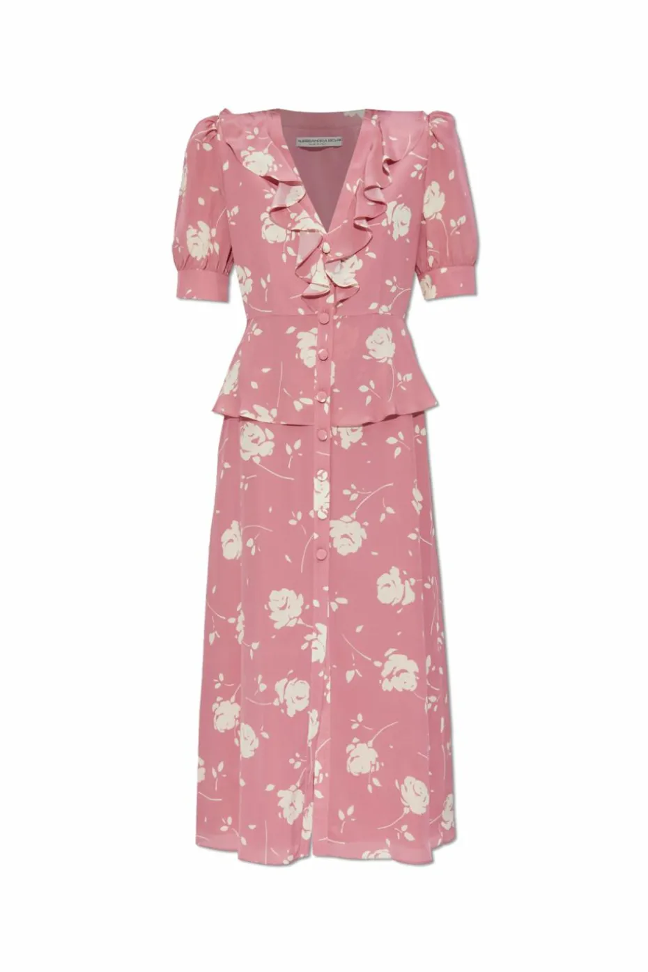 Alessandra Rich PINK Silk dress
