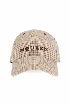 Alexander McQueen beige Baseball cap