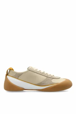 Alexander McQueen beige Sports shoes with logo