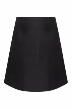 Alexander McQueen BLACK Asymmetric skirt