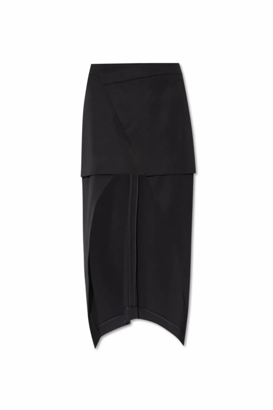 Alexander McQueen BLACK Asymmetrical Skirt
