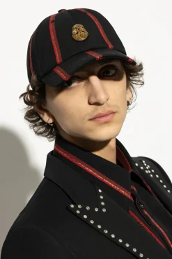 Alexander McQueen BLACK Baseball cap