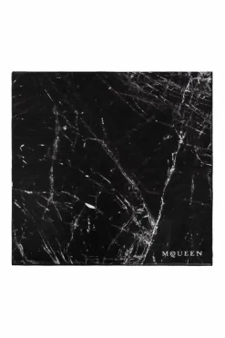 Alexander McQueen BLACK Cotton Scarf