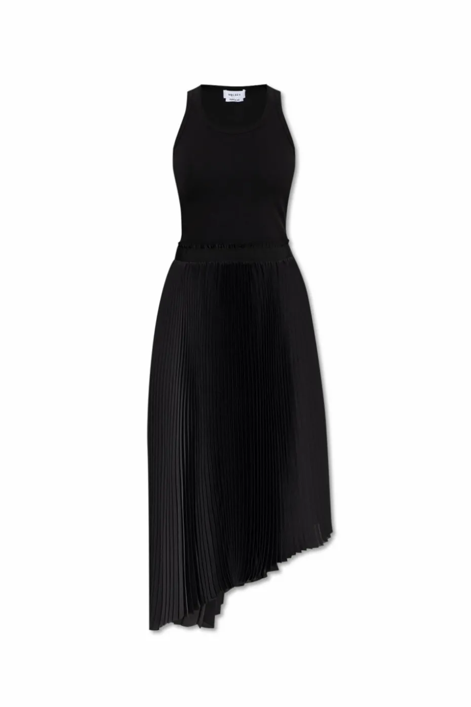 Alexander McQueen BLACK Dress with pleated skirt