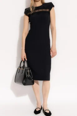 Alexander McQueen BLACK Dress with back slit