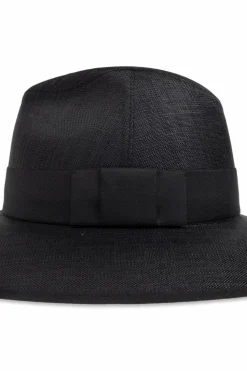 Alexander McQueen BLACK Hat with logo