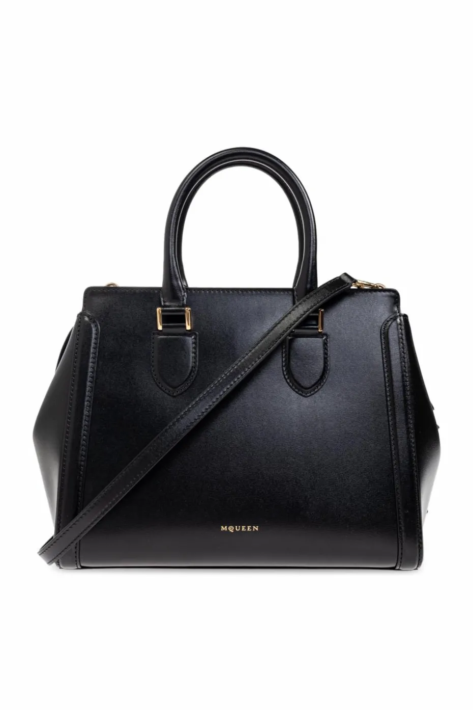 Alexander McQueen BLACK Handbag "Birdee Large"
