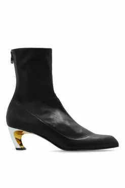 Alexander McQueen BLACK Heeled ankle boots