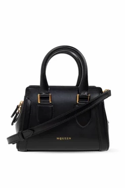 Alexander McQueen BLACK Handbag "Birdee Mini"