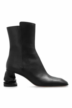 Alexander McQueen BLACK Heeled ankle boots