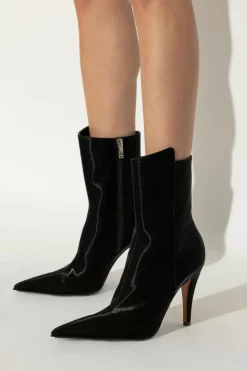 Alexander McQueen BLACK Heeled ankle boots