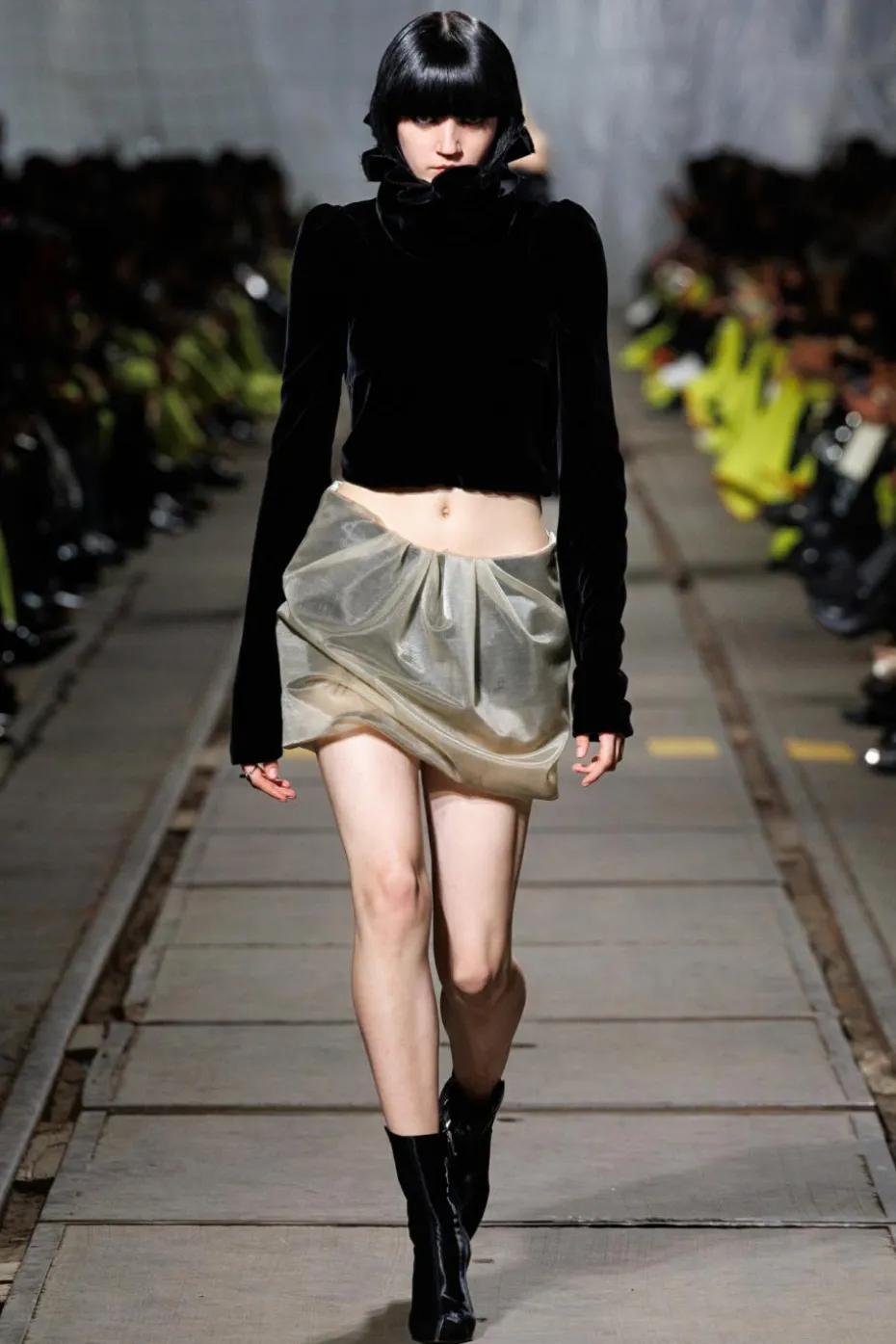Alexander McQueen BLACK Heeled ankle boots