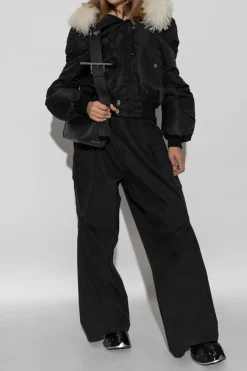 Alexander McQueen BLACK Jacket type bomber