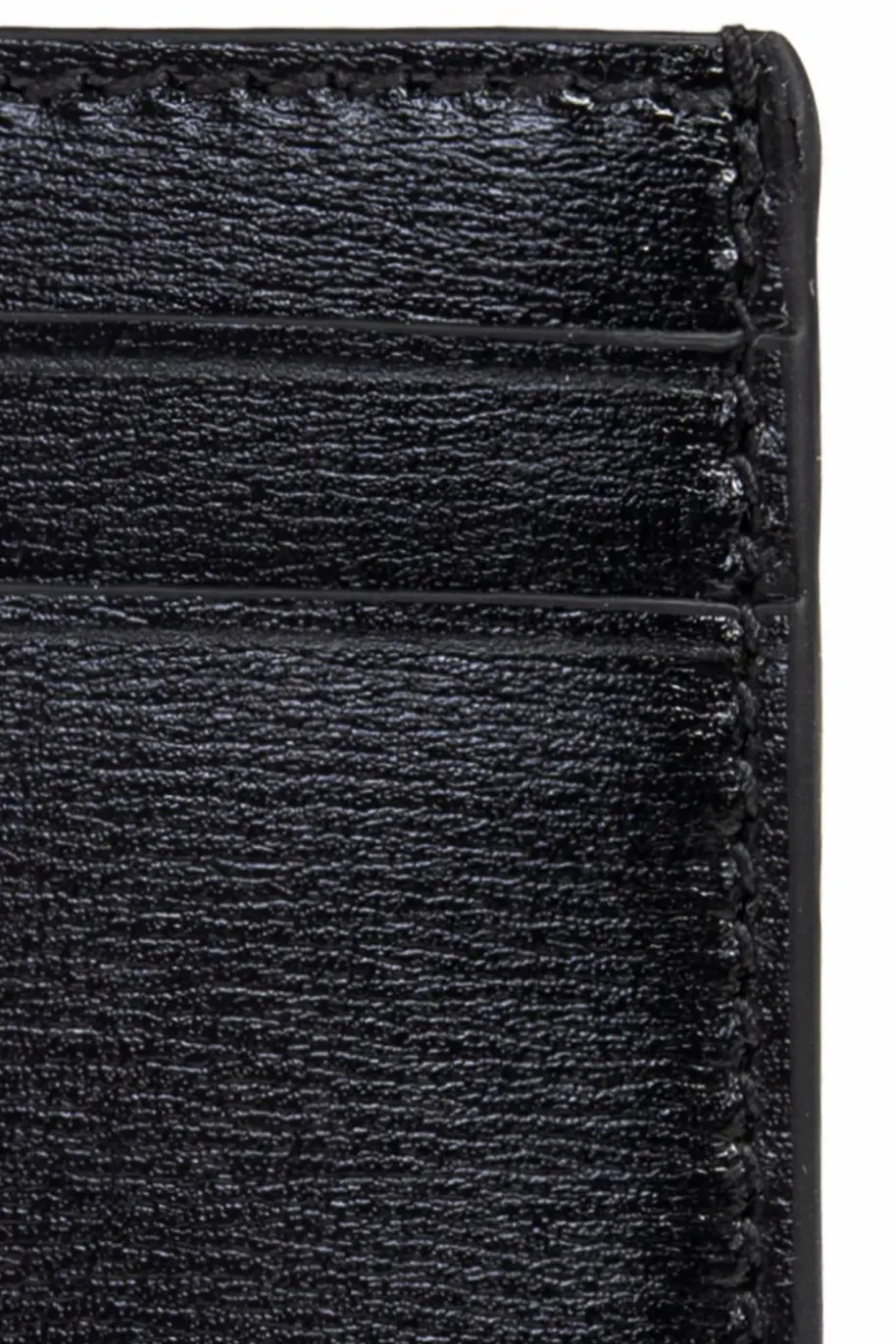 Alexander McQueen BLACK Leather card case