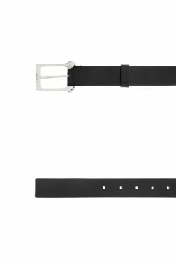 Alexander McQueen BLACK Leather belt