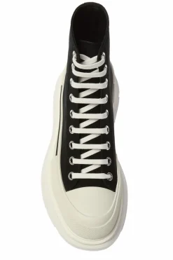 Alexander McQueen BLACK Logo high-top sneakers