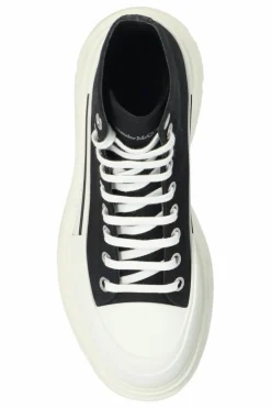 Alexander McQueen BLACK Logo high-top sneakers