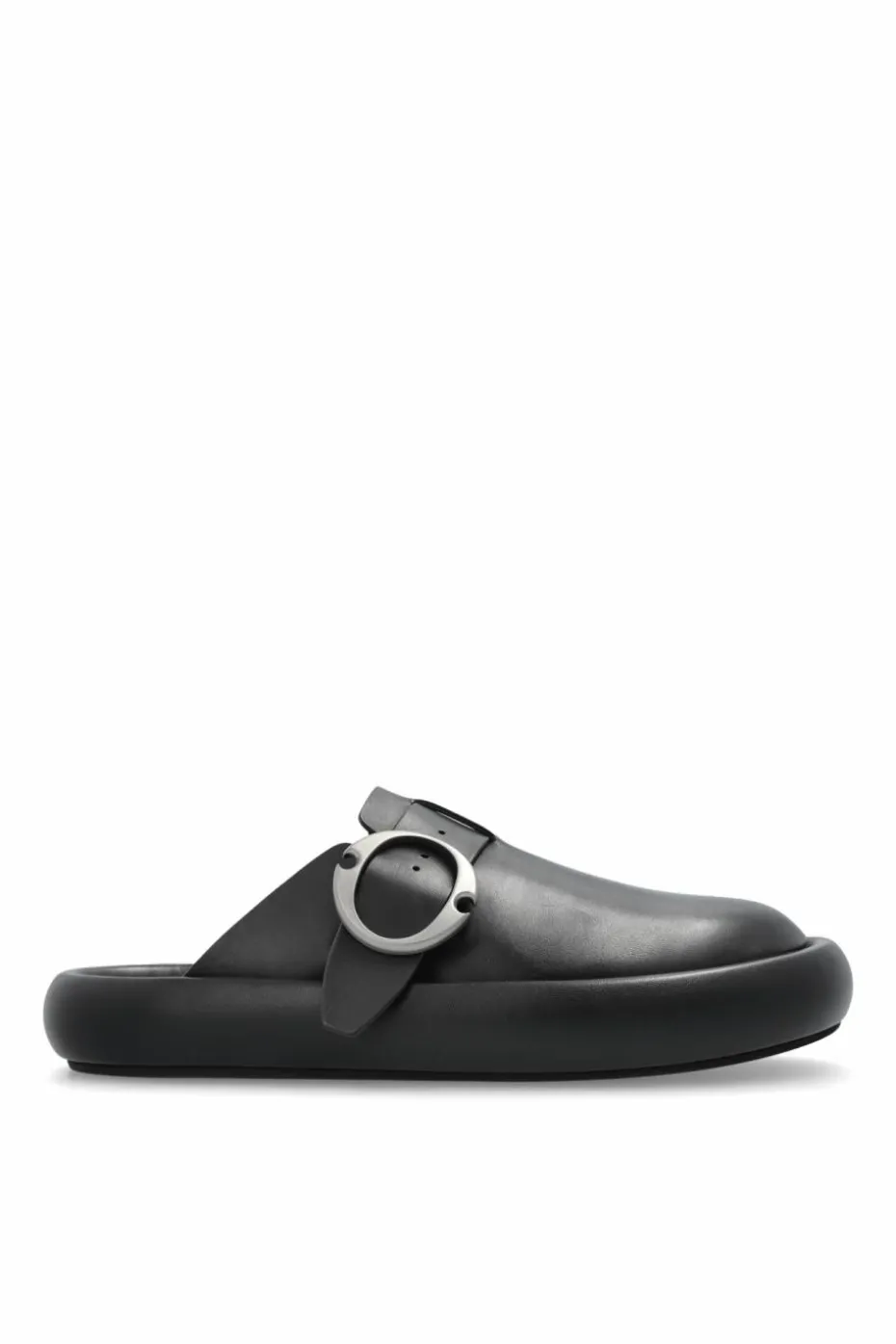Alexander McQueen BLACK Leather sandals Arc