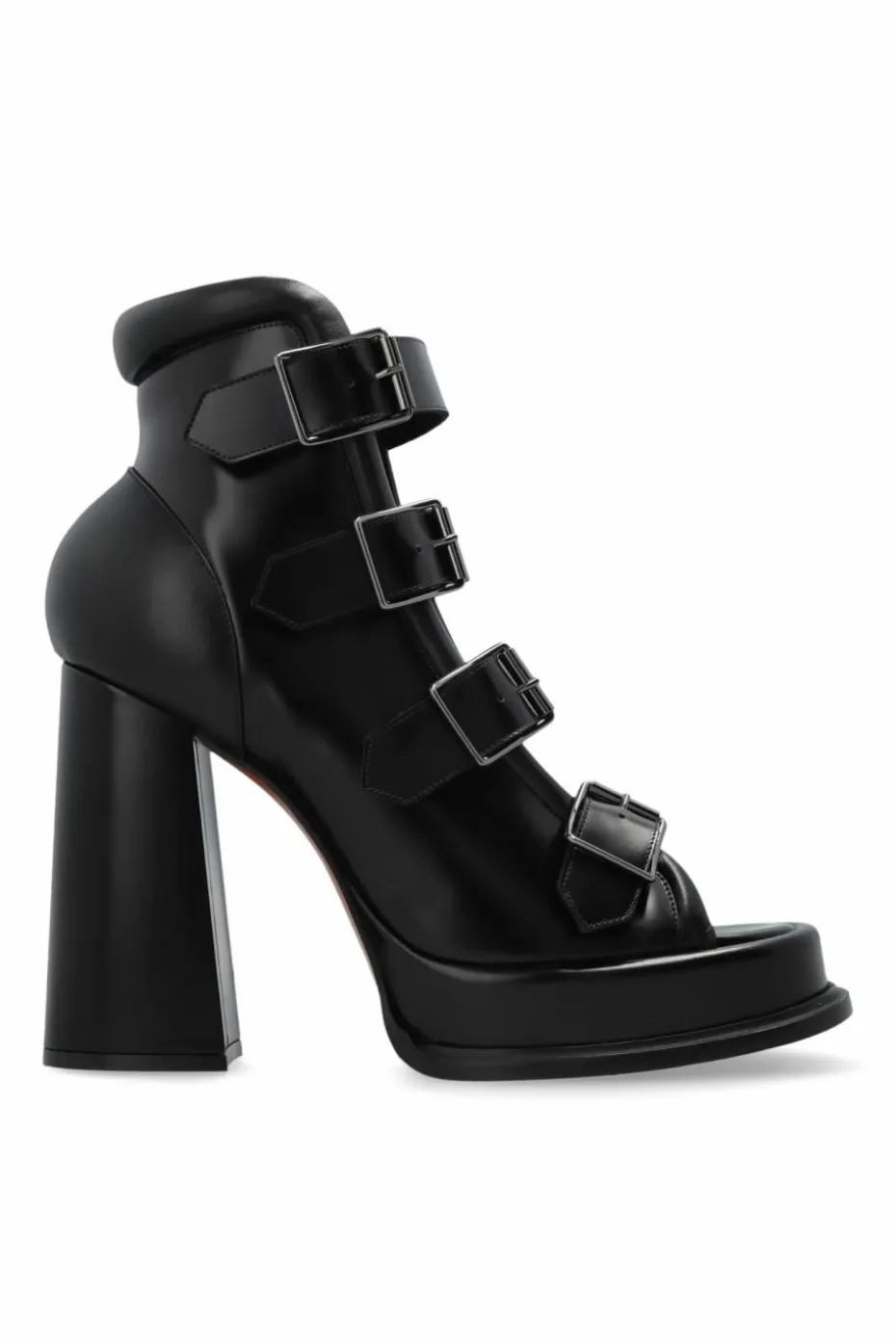 Alexander McQueen BLACK Leather shoes