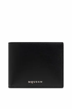 Alexander McQueen BLACK Leather Wallet