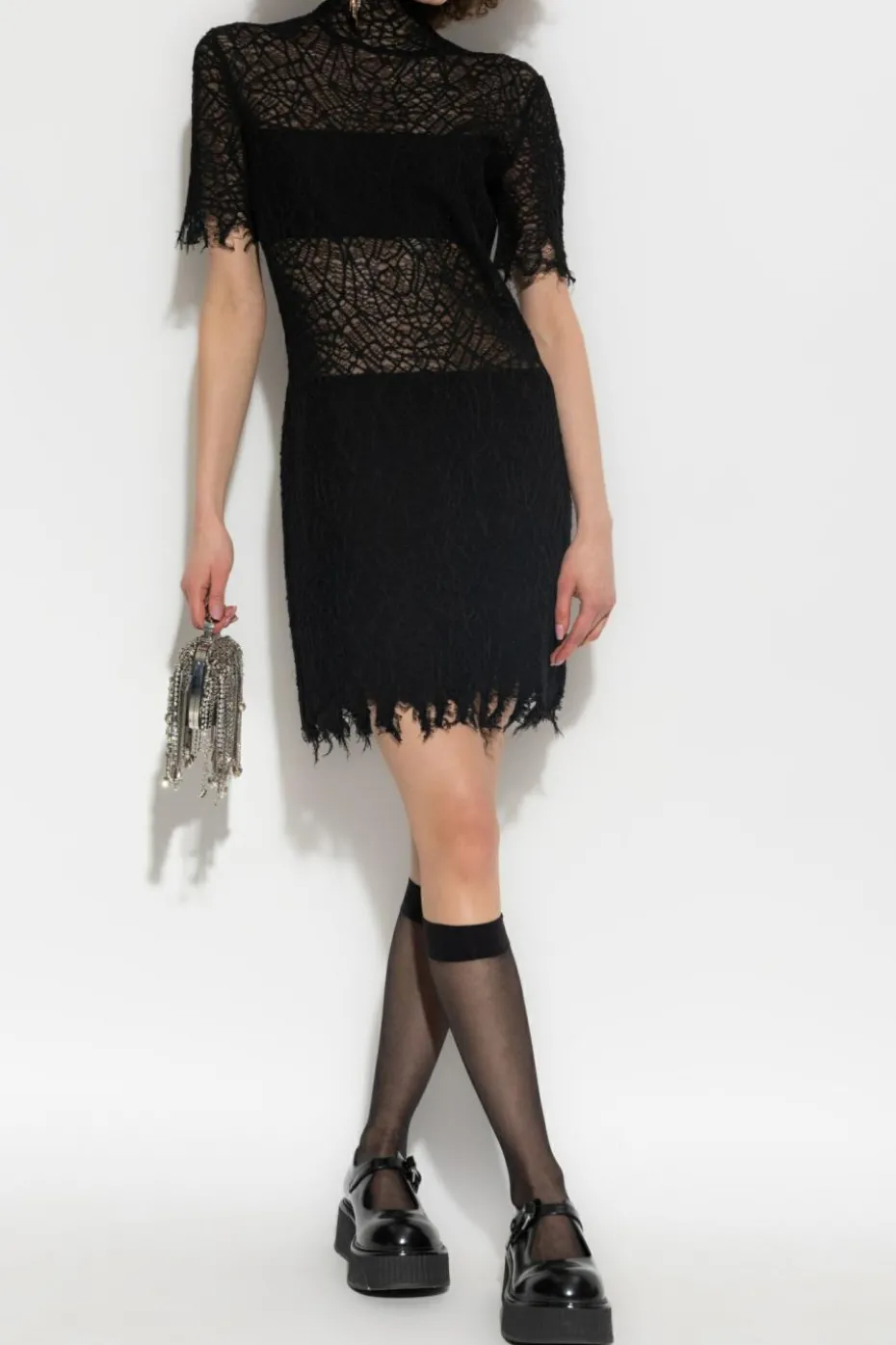 Alexander McQueen BLACK Lace dress