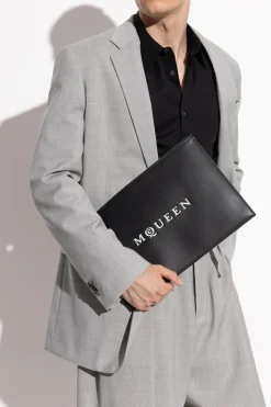 Alexander McQueen BLACK Leather handbag