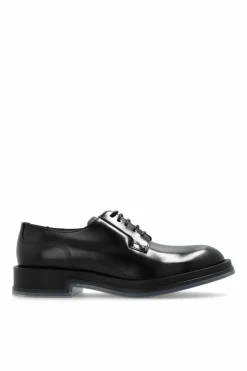 Alexander McQueen BLACK Leather shoes