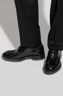 Alexander McQueen BLACK Leather shoes