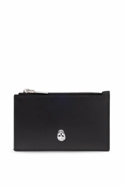 Alexander McQueen BLACK Leather card case