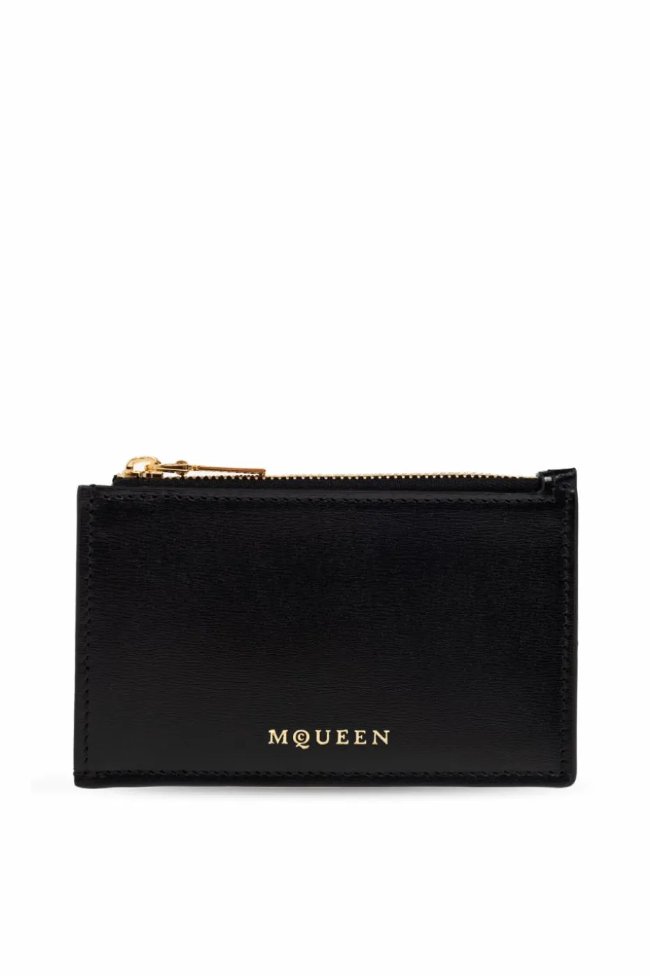 Alexander McQueen BLACK Leather card holder
