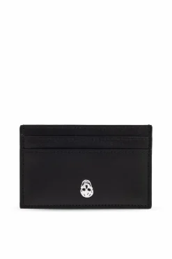 Alexander McQueen BLACK Leather card case