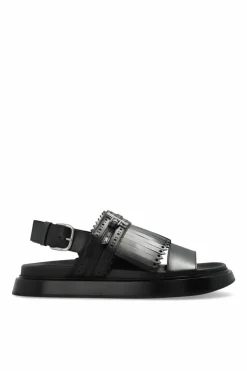 Alexander McQueen BLACK Leather shoes