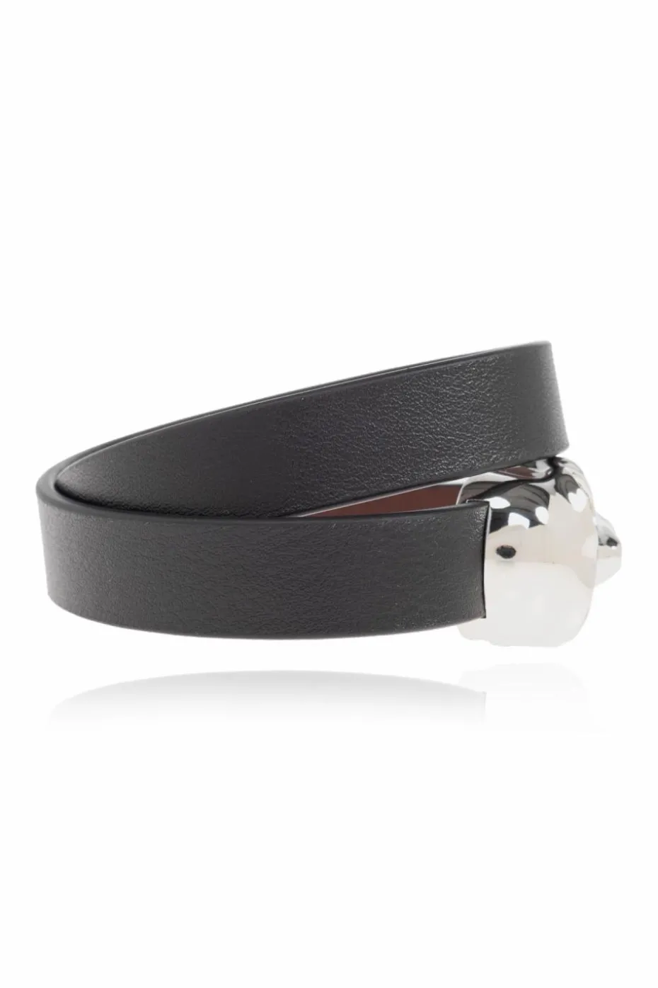 Alexander McQueen BLACK Leather bracelet