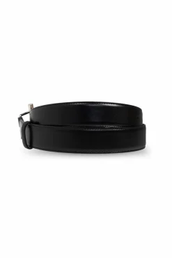 Alexander McQueen BLACK Leather belt