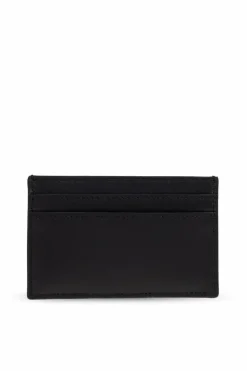 Alexander McQueen BLACK Leather card holder