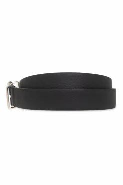 Alexander McQueen BLACK Leather belt