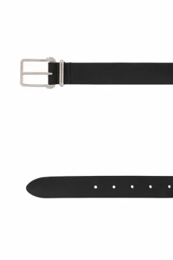 Alexander McQueen BLACK Leather belt