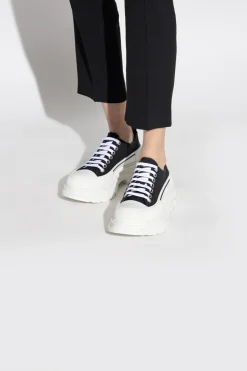 Alexander McQueen BLACK Platform sneakers