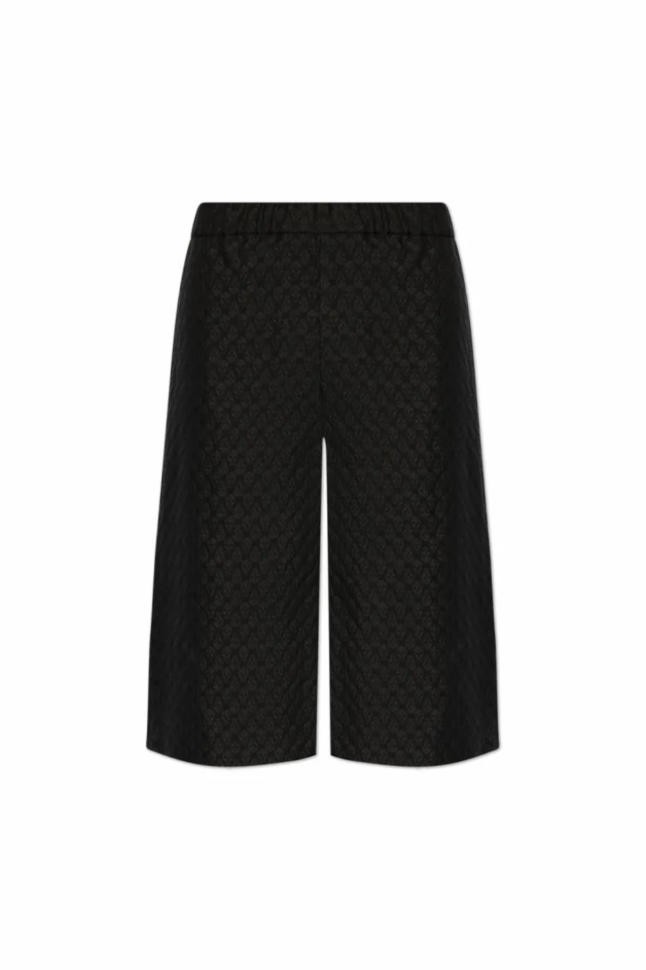 Alexander McQueen BLACK Patterned shorts