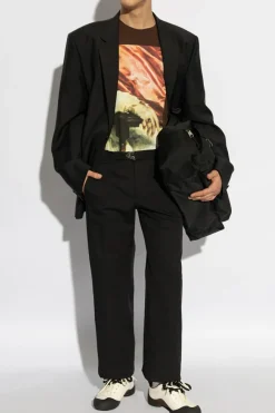 Alexander McQueen BLACK Pants with pockets