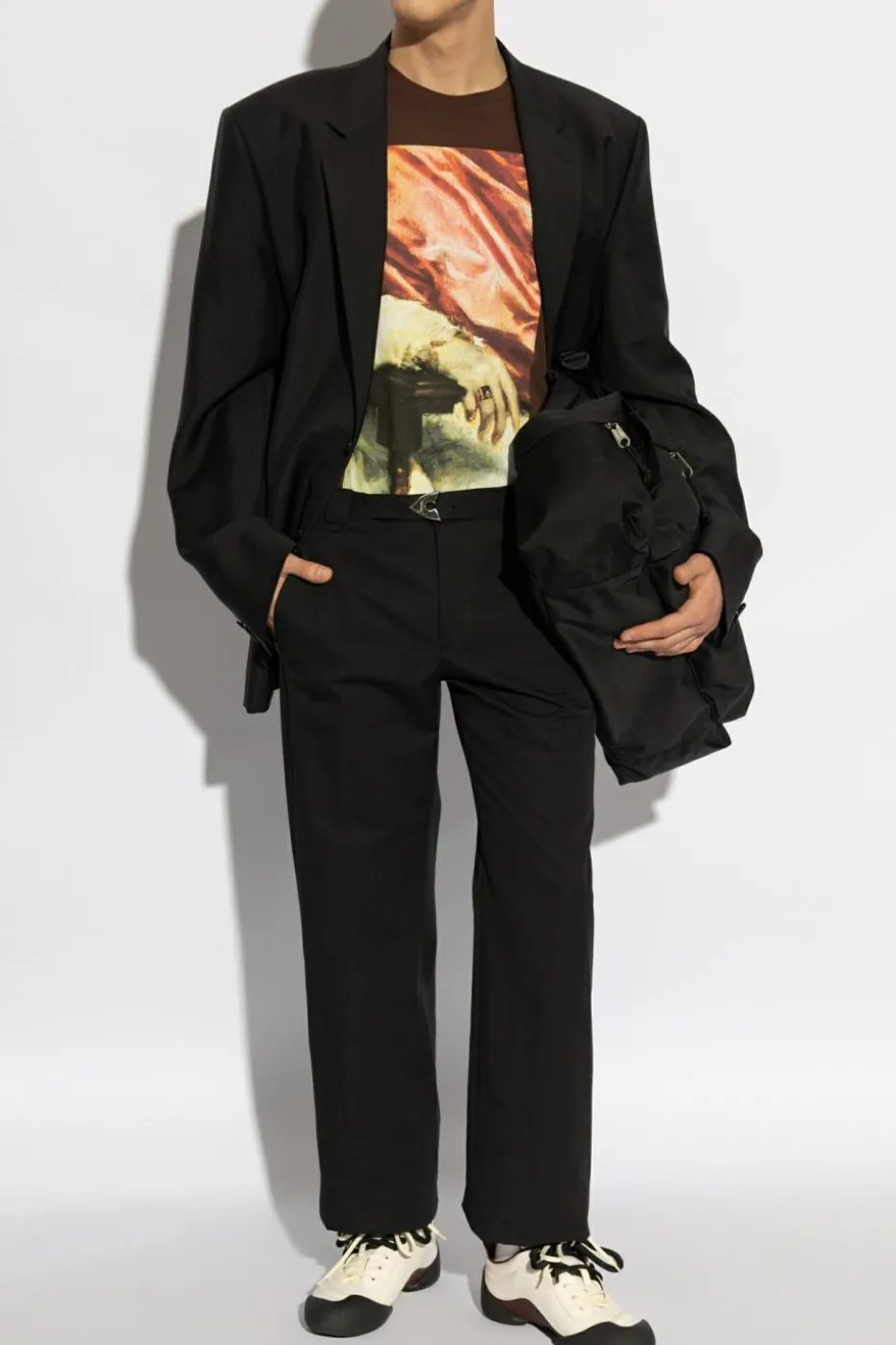 Alexander McQueen BLACK Pants with pockets