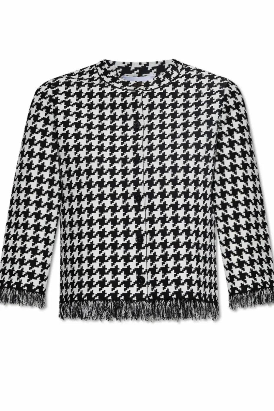 Alexander McQueen BLACK Patterned Cardigan