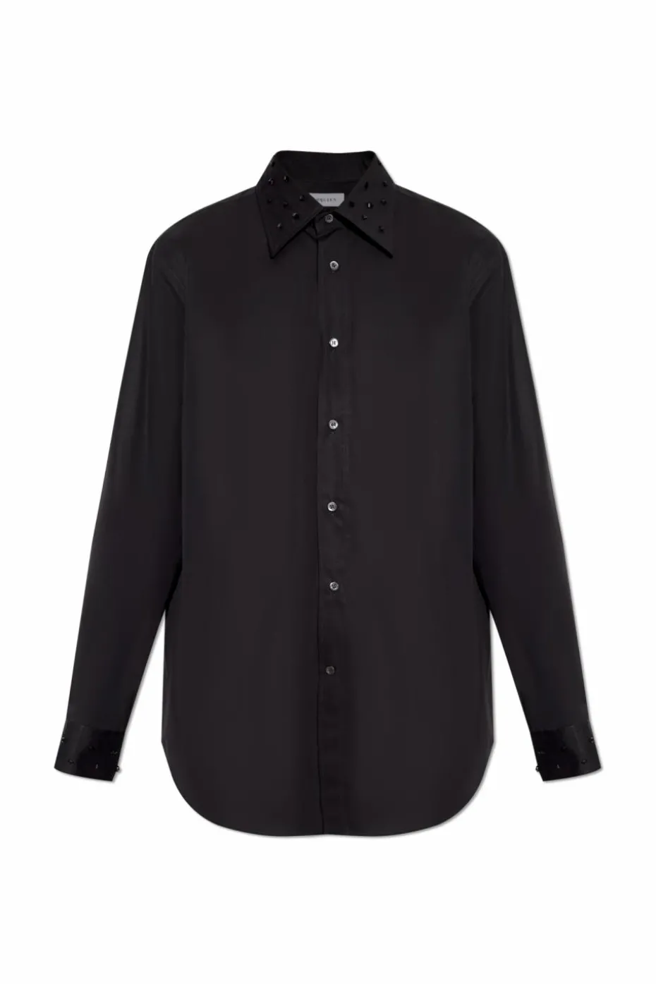 Alexander McQueen BLACK Shirt with decorative elements