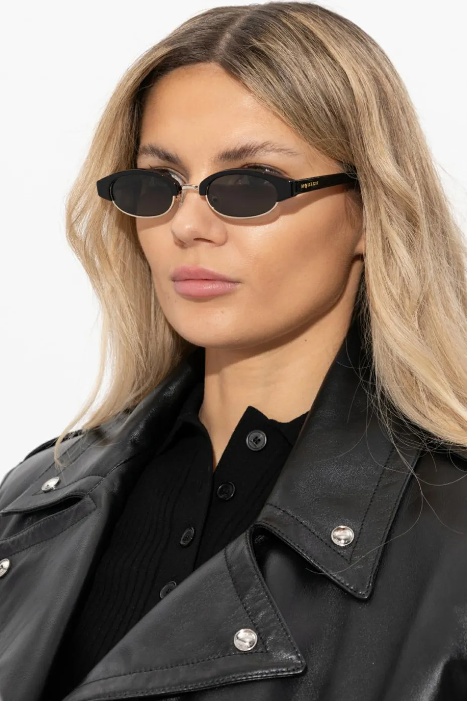 Alexander McQueen BLACK Sunglasses
