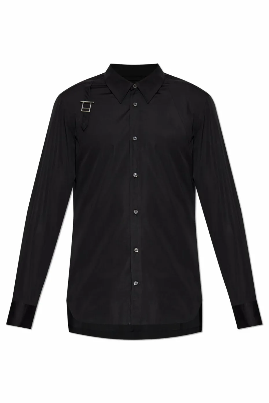 Alexander McQueen BLACK Shirt with applique