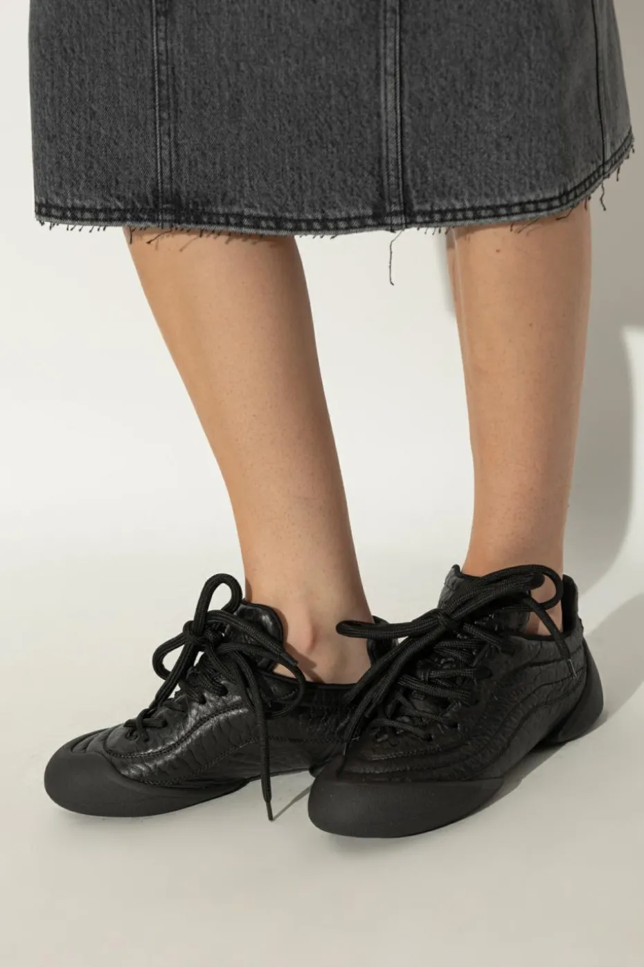Alexander McQueen BLACK Sneakers Flexion