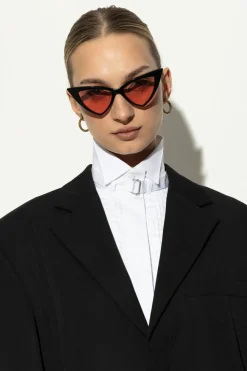Alexander McQueen BLACK Sunglasses